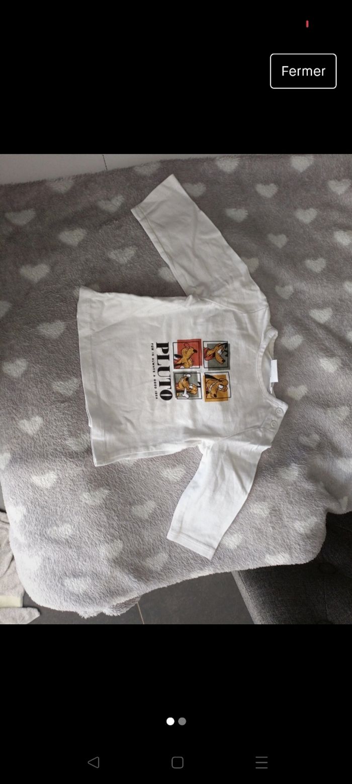 T-shirt manche longue 3mois