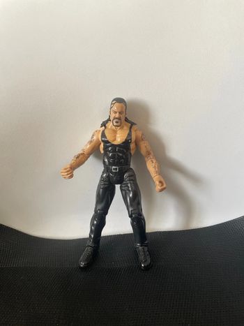 Figurine articulée catcheur Undertaker WWE wwf Jakks pacific 1999 17cm superstar du catch