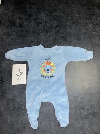 Pyjama bébé « King of the jungle »