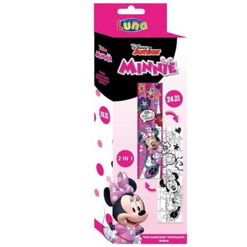 PUZZLE 2 EN 1 MINNIE MOUSE - DISNEY - NEUF