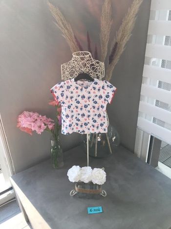 T-shirt fille 6 mois