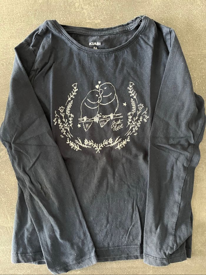 Teeshirt manches longues 8 ans