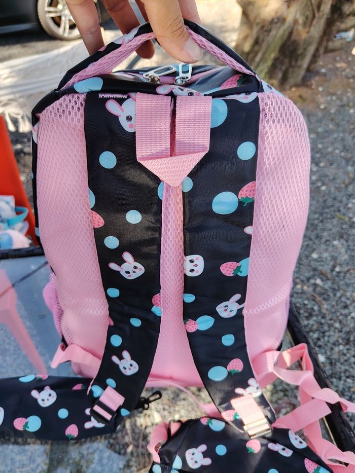 Sac d école lapin - photo numéro 2