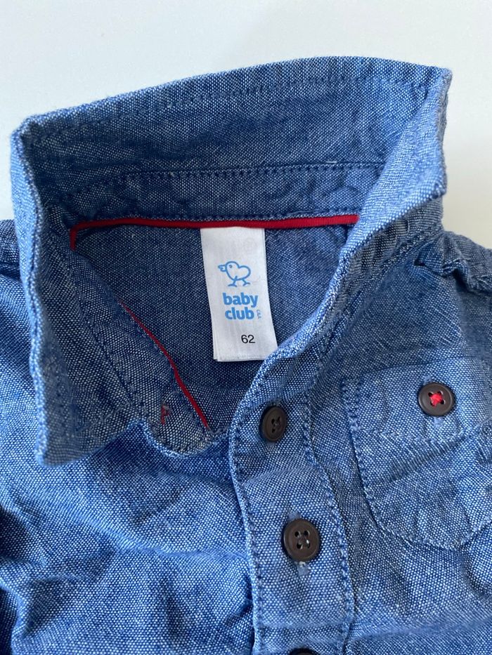 🌸 Ensemble jeans et chemise bébé 3 mois 🌸 - photo numéro 4