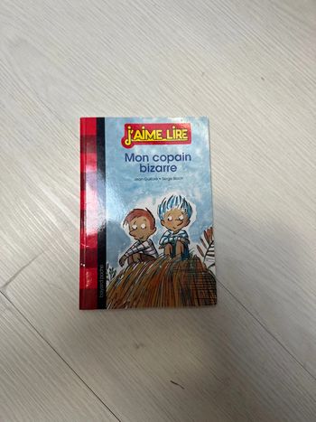 Livre, j’aime lire mon copain bizarre