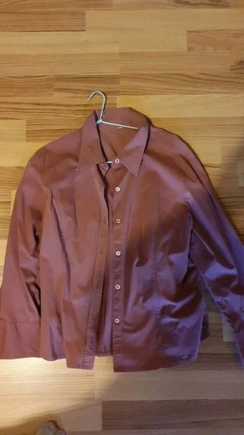 chemise vieux rose 44