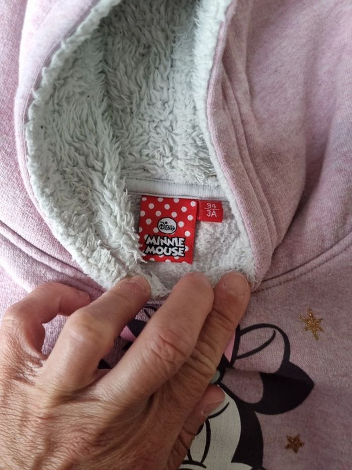 Sweat-shirt à capuche Taille 3 ans - photo numéro 4