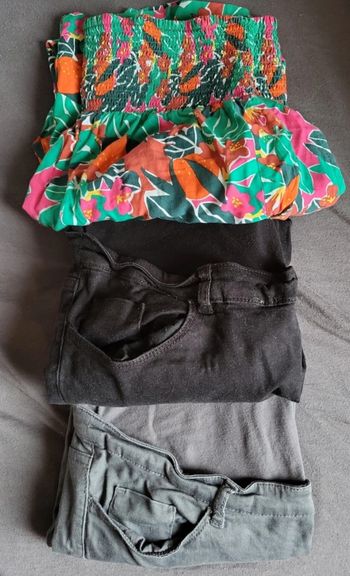 Lot de 3 pantalons de grossesse 