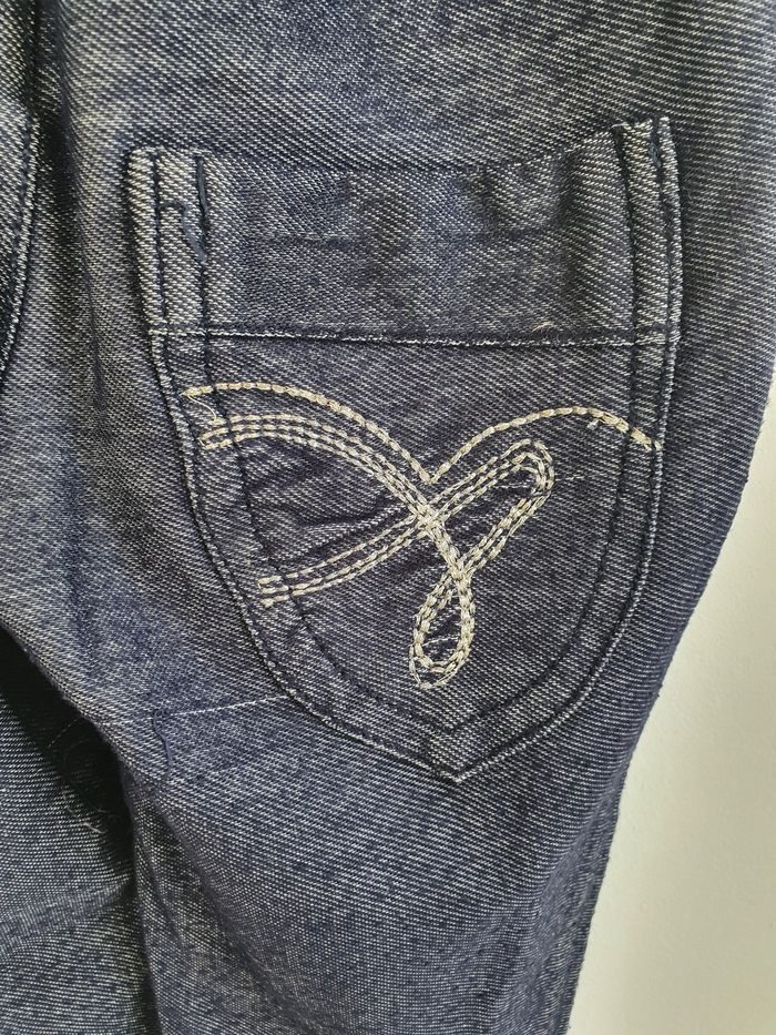 Leggings imitation jeans fille 2 ans - photo numéro 5