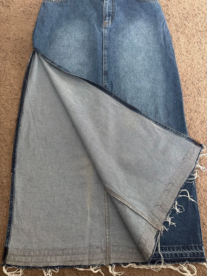 Jupe longue en jean - photo numéro 3