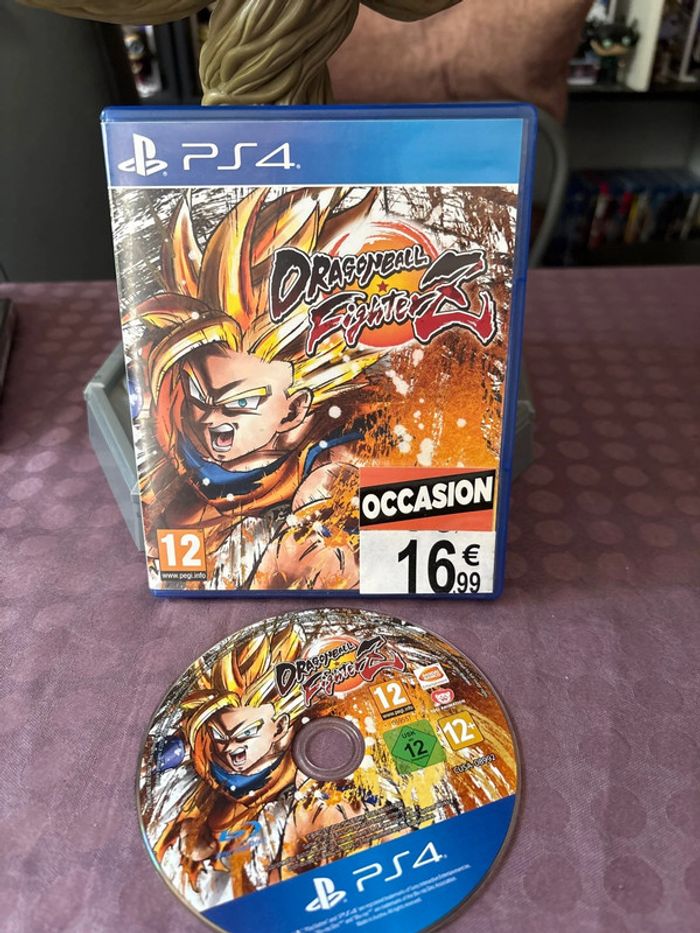 Jeu ps4 dragonball fighter Z - photo numéro 1