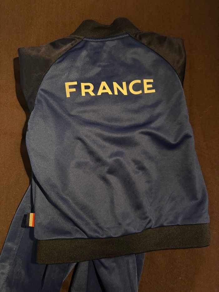 1 Survêtement ensemble Équipe de France 24 mois FFF - photo numéro 2