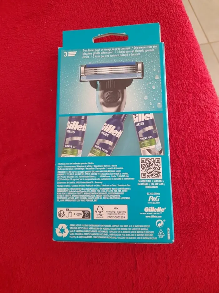 Rasoir Gillette Mach 3 - photo numéro 2
