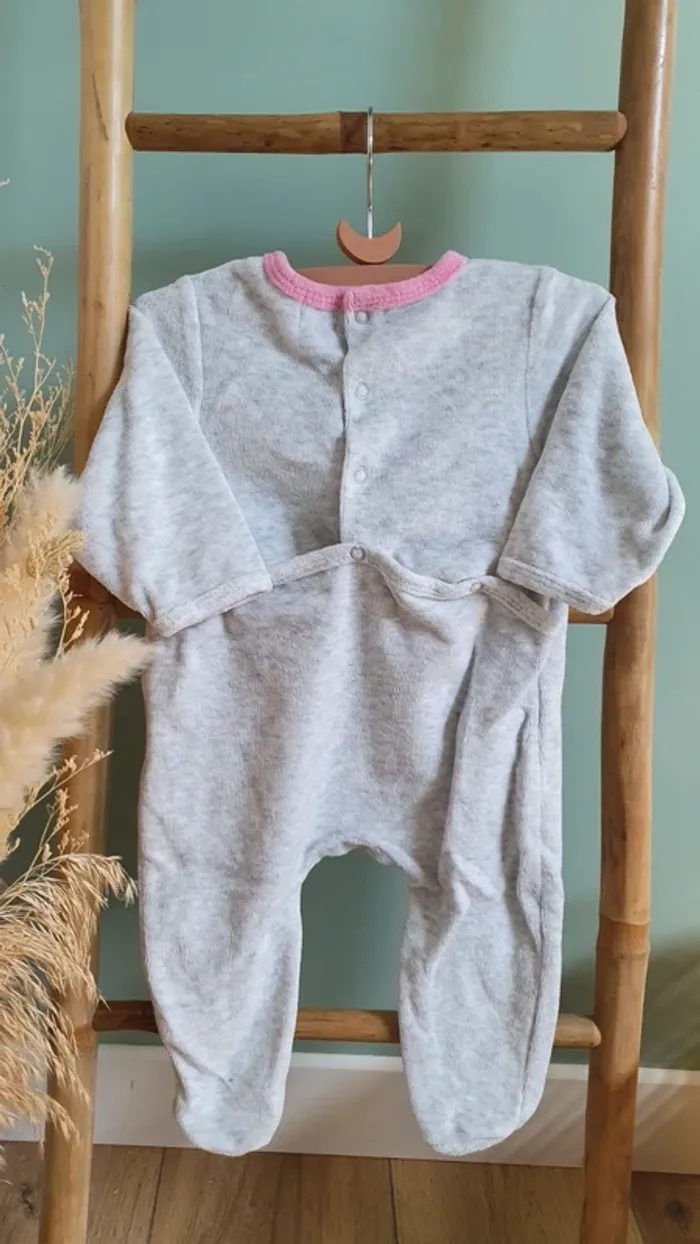 Pyjama/Grenouillère "chat" - photo numéro 3