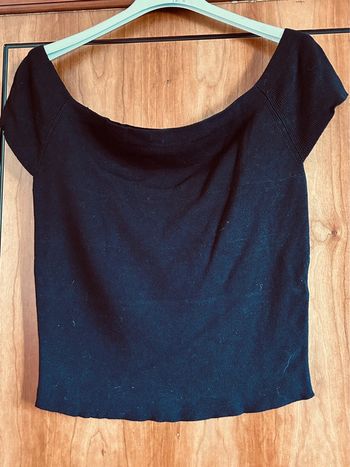 Haut court noir 40 Jacqueline de Yong