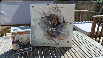 Vinyle OST Dune 2 by Hans Zimmer + Figurine Pop Paul Atreides 🪐