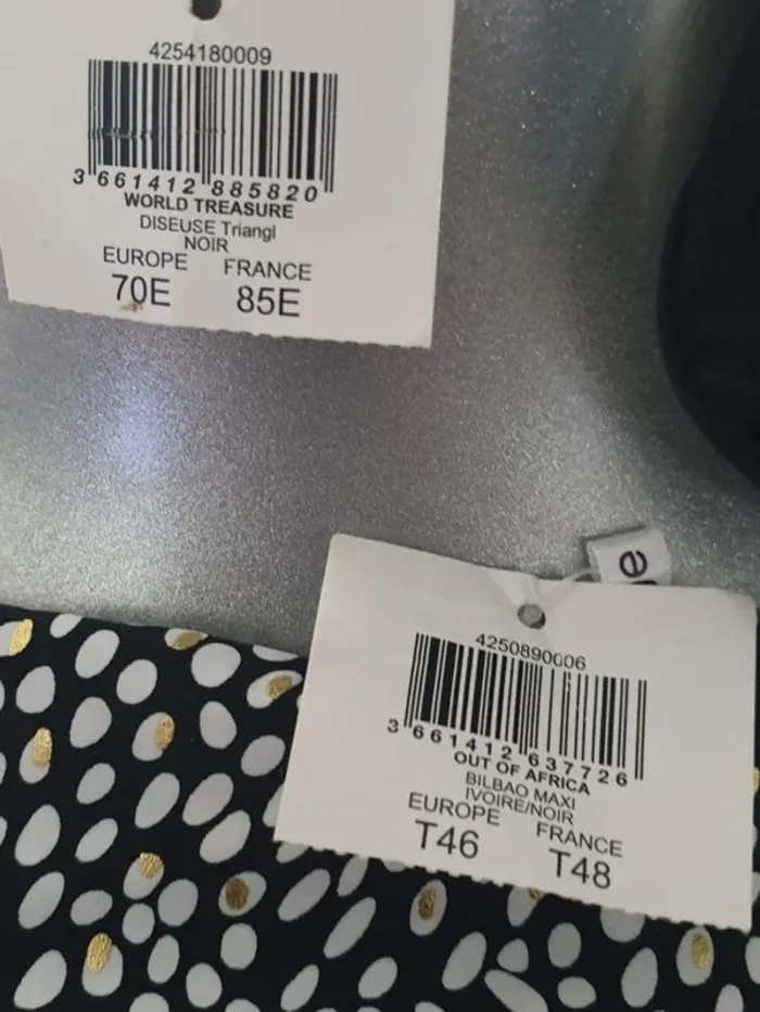 Maillot de bain sexy noir T48/85E - photo numéro 5