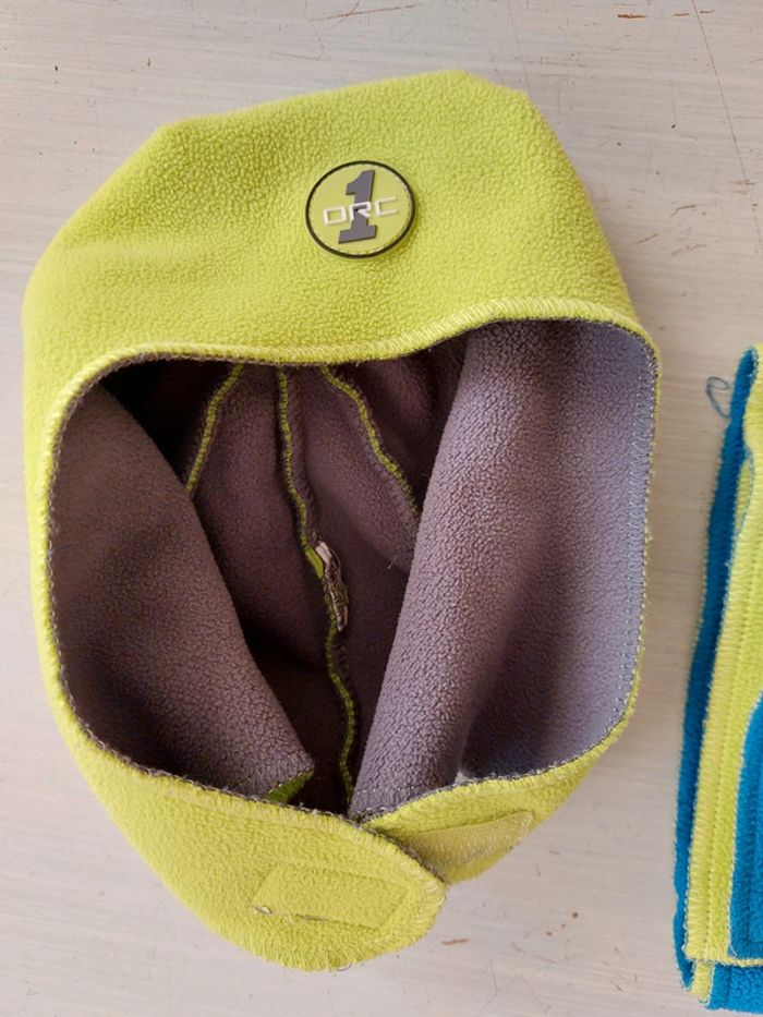 Bonnet + écharpes + moufles polaire 6-12M - photo numéro 6