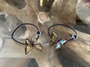 Lot de 2 élastiques papillons Claire's