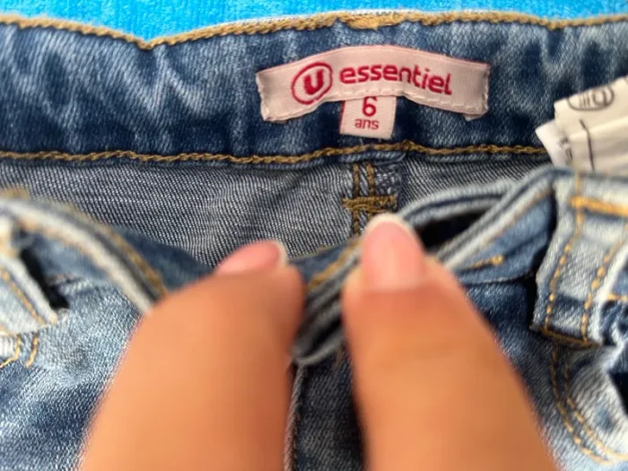 Jeans u essentiel taille 6 ans - photo numéro 3