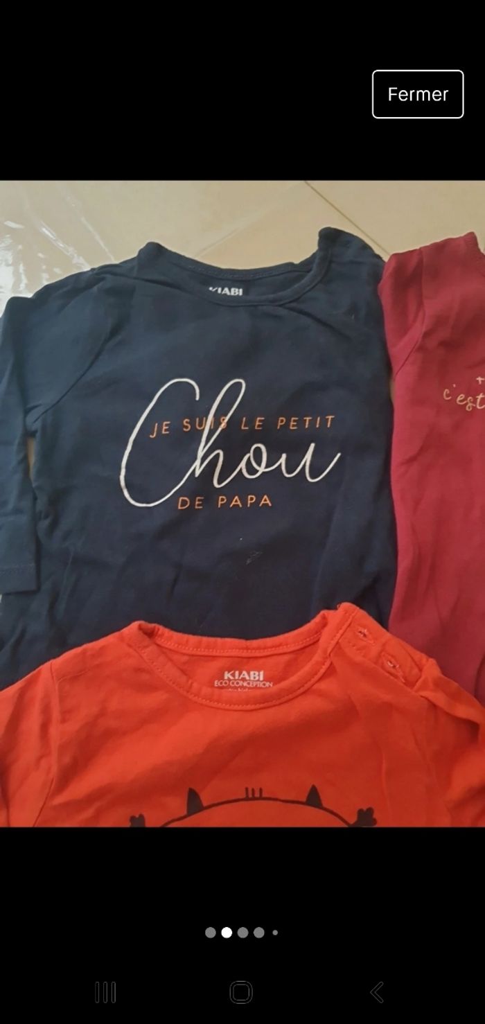 Lot Tee-shirt manches longues - photo numéro 2