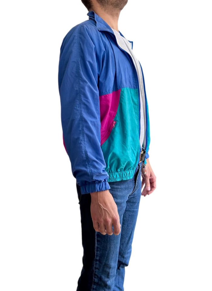 🫟Veste survêtement vintage Ellesse Streetwear Color block vibes 90s Track Jacket🫟 - photo numéro 4