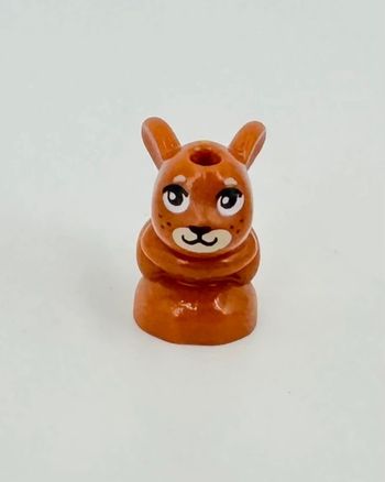 Lego Animaux Friends : bébé lapin (ou lapereau) au nez couleur tan - NEUF
