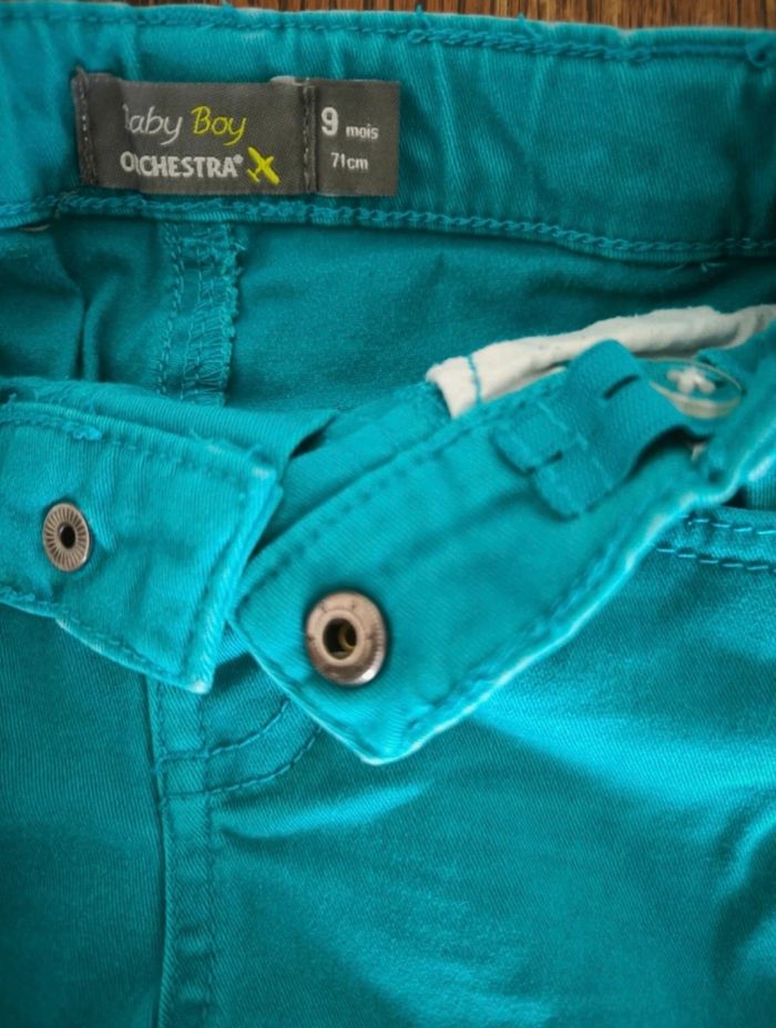 Pantalon turquoise - photo numéro 3