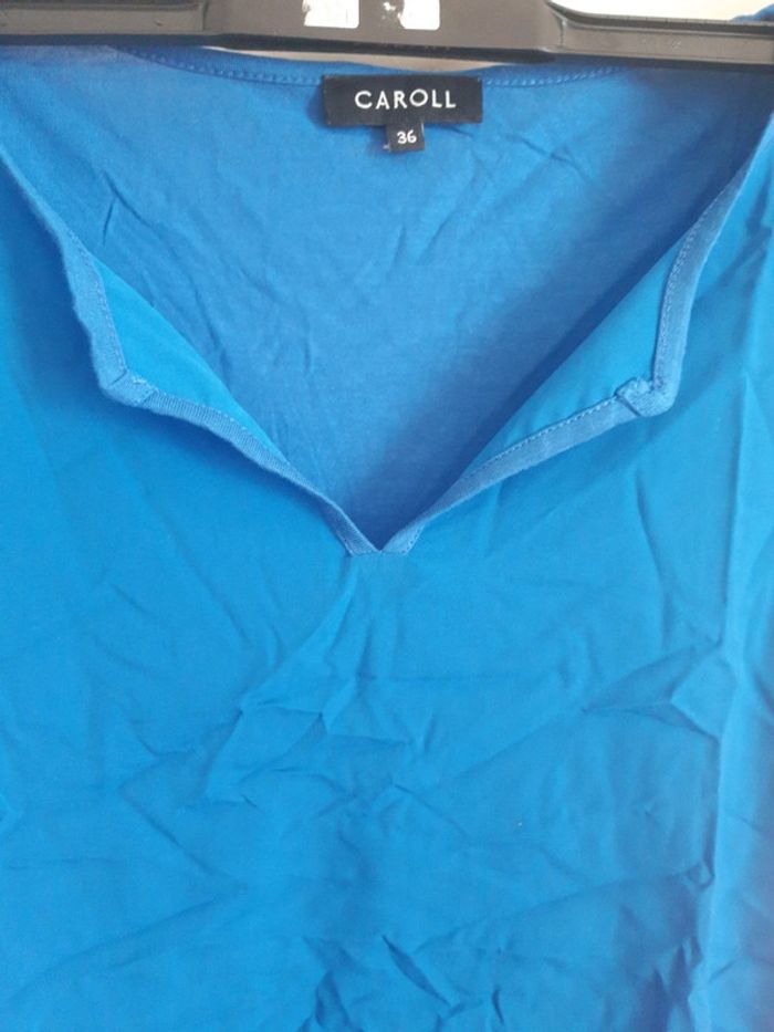 T hirt bleu caroll - photo numéro 2