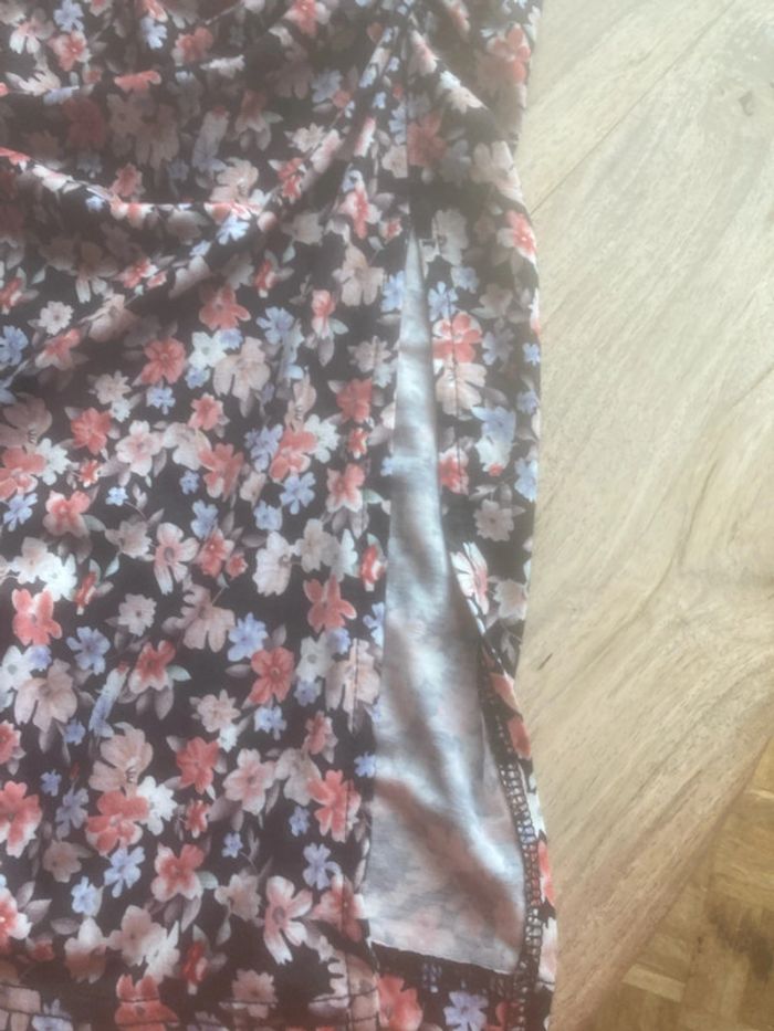 Jupe fleurie taille s - photo numéro 2