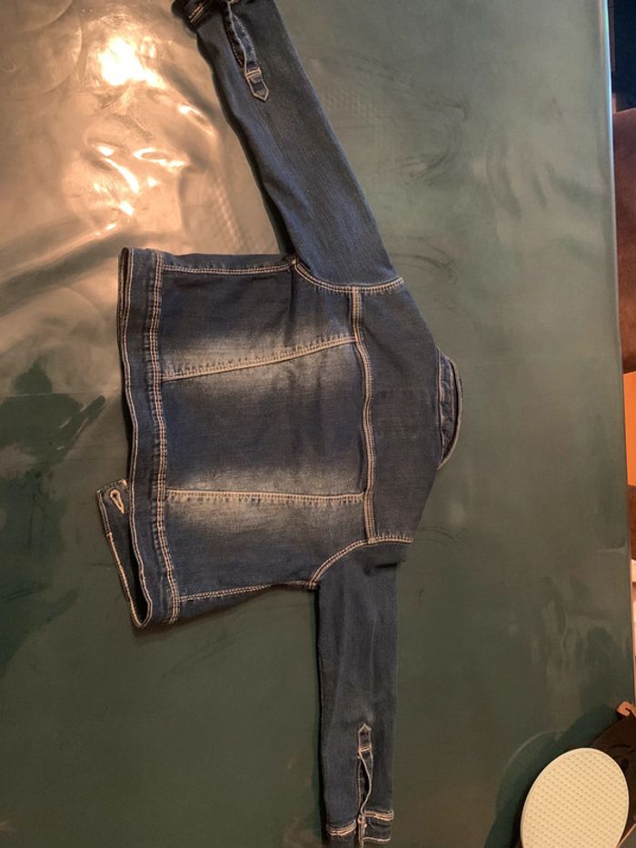 Veste en jean in extenso - photo numéro 2