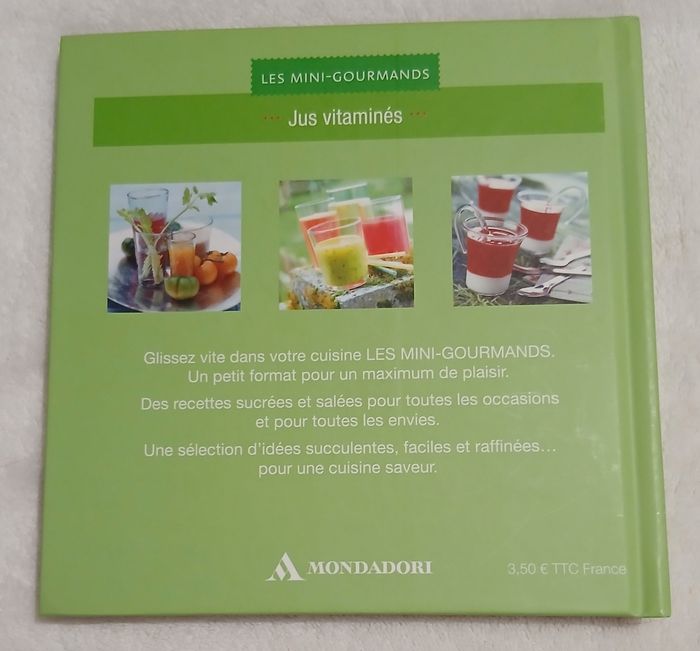 Livre cuisine Jus vitaminés - photo numéro 2