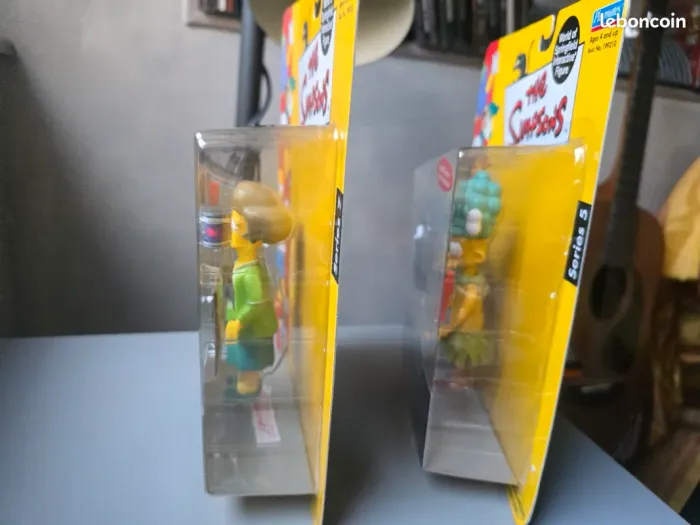 Figurine Playmates Simpsons Mel série 5 + Edna série 7 WOS - photo numéro 3