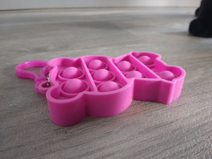 Porte clé pop it ours - photo numéro 3