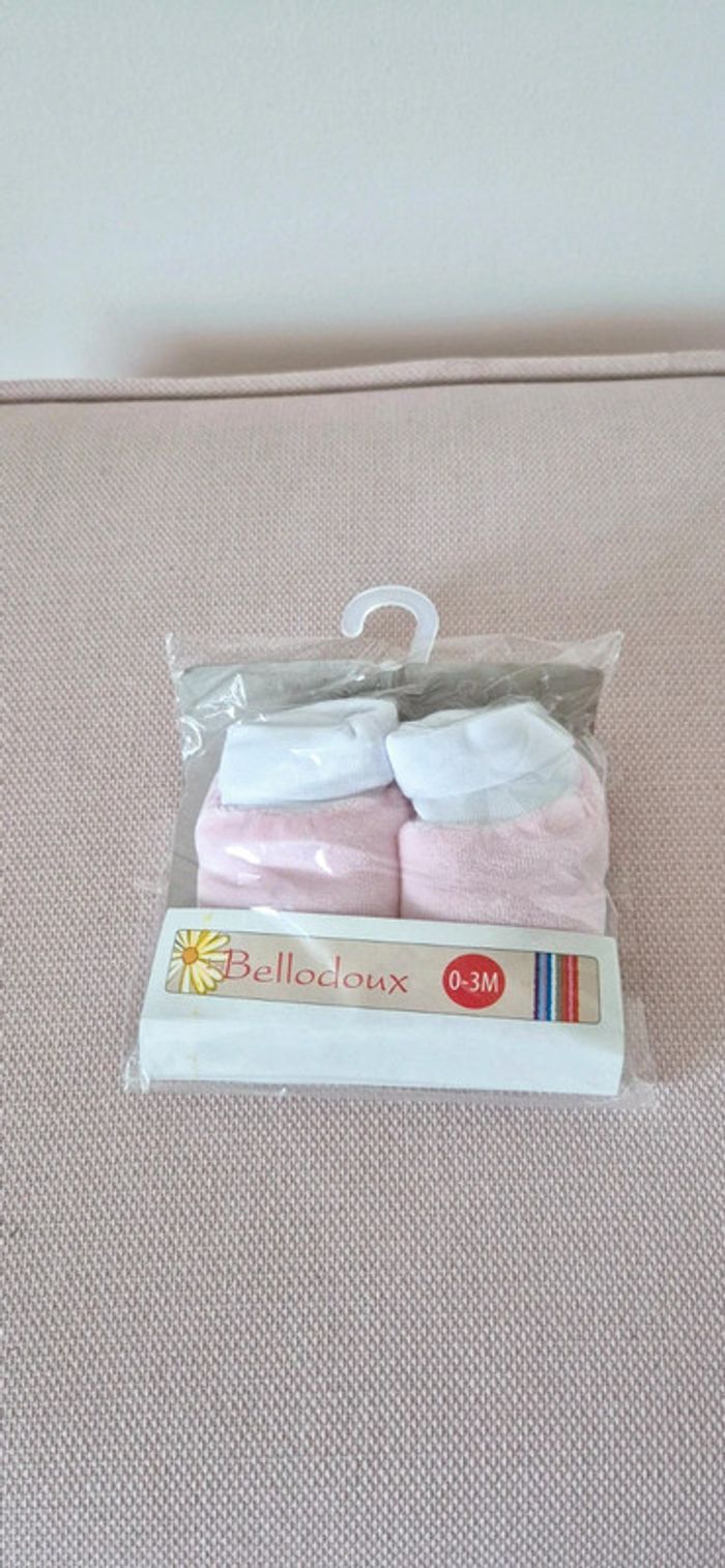 Chaussons 0-3 mois Fille