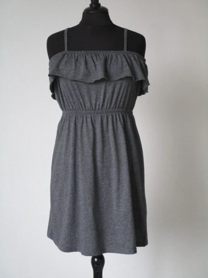 Robe grise été La Halle 14 ans TBE - photo numéro 2