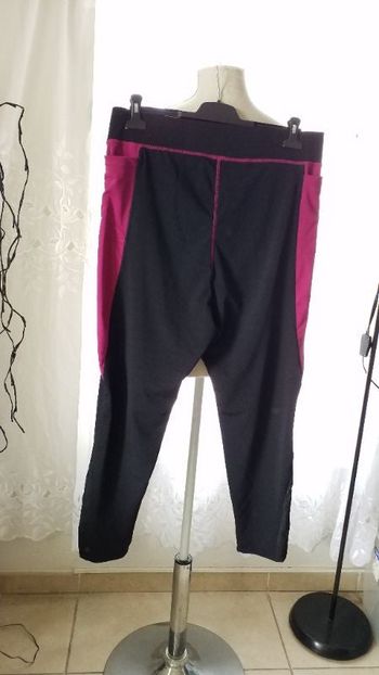 Leggings bicolores avec 2 poches taille XXL/XXXL extensible neuf