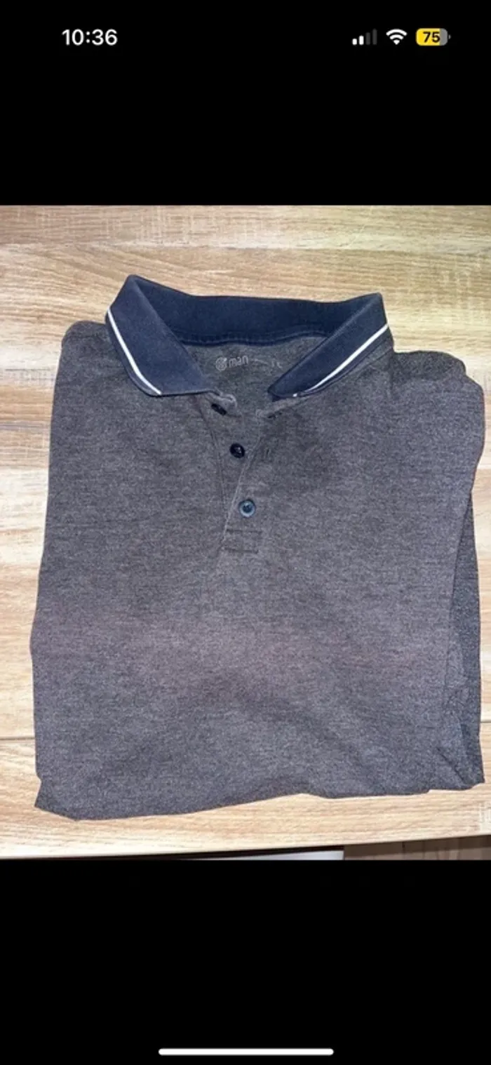 Polo Gris - photo numéro 2