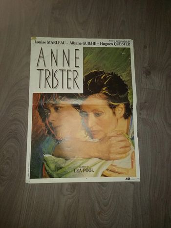 Affiche Cinema Anne Trister
