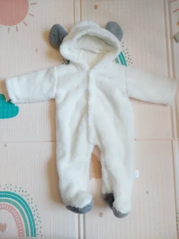 Combi pilote / grenouillère nounours