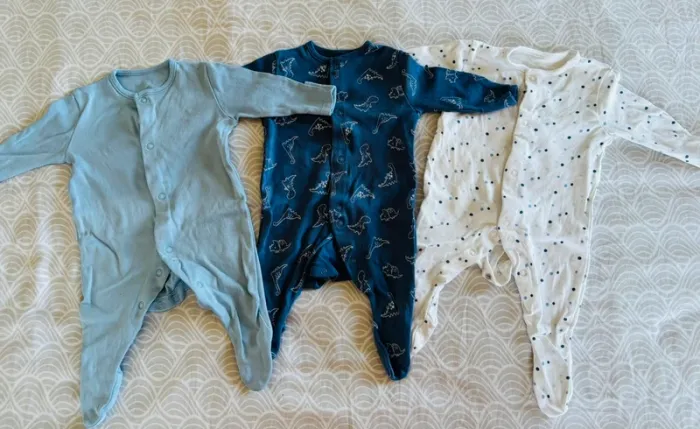 Lot 3 pyjamas coton