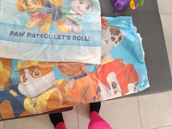 Drap de lit patpatrouille - photo numéro 3