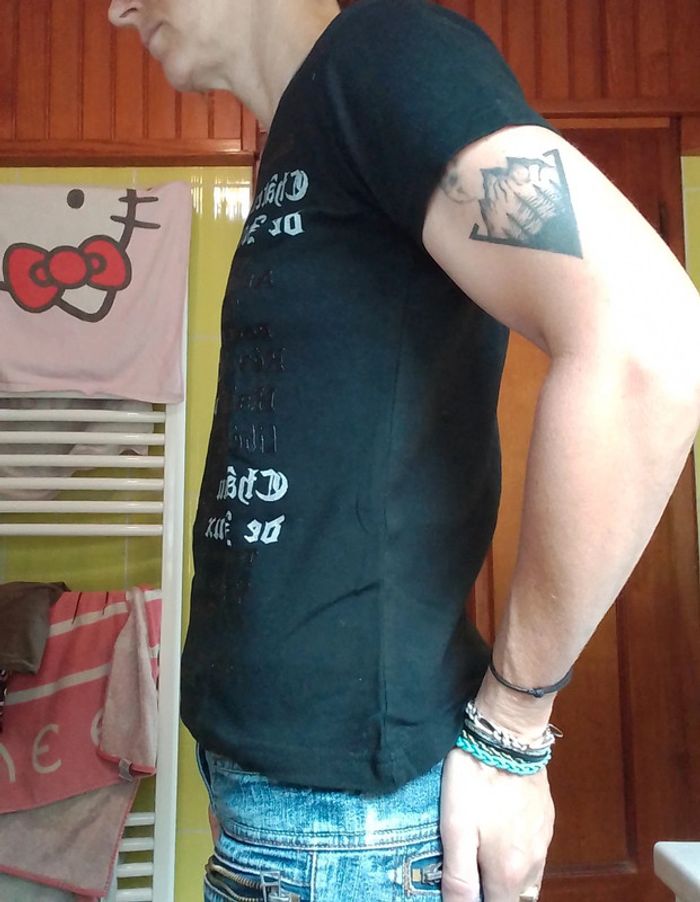 T-shirt femme noir Château de Joux - photo numéro 4