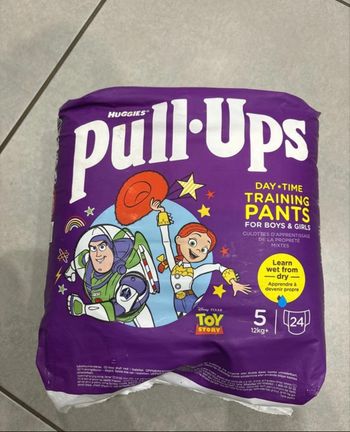 Couches Huggies d'aprentissage pull.ups