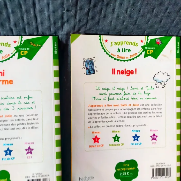 Lot de 6 livre j'apprends à lire avec Sami et Julie niveau 2 - photo numéro 4