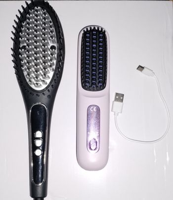 Brosse lissante + format voyage