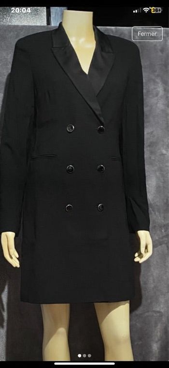 Robes blazer noir camaïeu taille 38