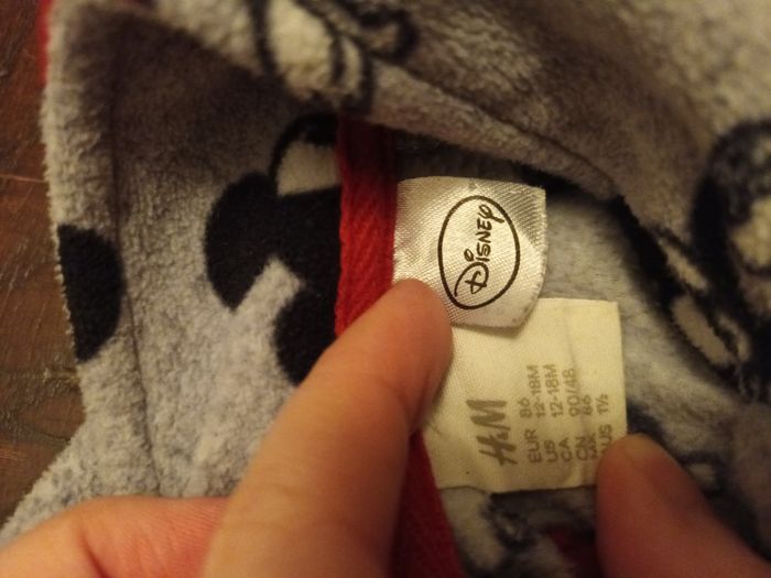 Veste mickey h&m - photo numéro 3