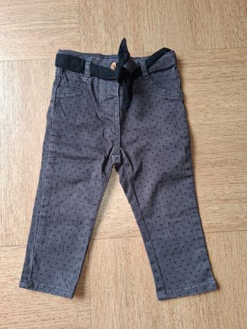 Pantalon avec ceinture