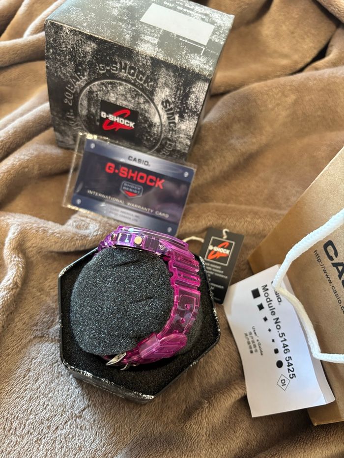 Montre G-Shock Casio rose - photo numéro 4